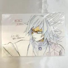 冨岡義勇　原画ポストカード　絵巻カフェ二期　立志編　鬼滅の刃　ufotable