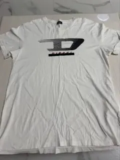 DIESEL グラフィックロゴ Tシャツ ホワイト