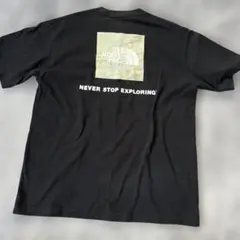 THE NORTH FACE カモフラージュTシャツ ブラック