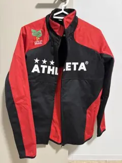 ATHLETA ウィンドブレーカー赤・黒上下セット