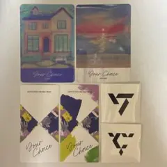 SEVENTEEN セブチ　your choice ブックマーク　ステッカー