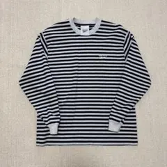 everyone×Reebok ロゴ ボーダー ロングスリーブTシャツ