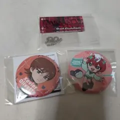 ジークアクス　ガンダム　缶バッジ　アクリルチャーム　マチュ　エグザベ　赤ガン