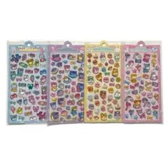 【匿名配送】ヒロイチ 3Dデコシール＊全4種コンプセット