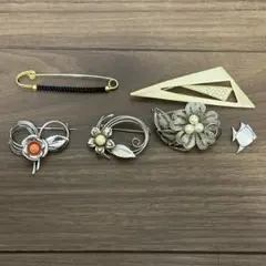 ブローチ セット売り ヴィンテージ レトロ フォーマル 入学卒業式 セレモニー