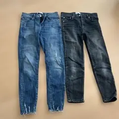 ZARA スキニーデニム 3点セット EUR36 - メルカリ