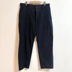 ユニクロ UNIQLO 感動イージーパンツ コットンライク ブラック M