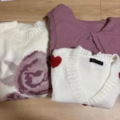 【期間限定価格】GRL 可愛いニット3点SET♡
