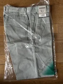 【未使用4枚】クロダルマ 作業服　スラックス (85×79) まとめ売のサムネイル