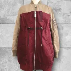 sacai 22AW MA-1ドッキングブルゾン size1