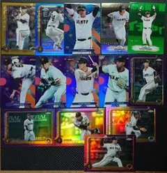 Topps chrome finest 등 시리얼 요미우리 자이언츠