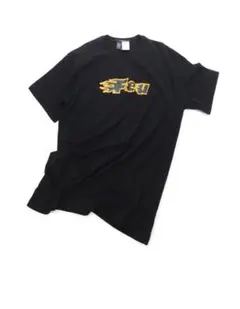 Plain Stitch Feu Print T-Shirt A
