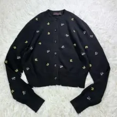 caban カーディガン 紫