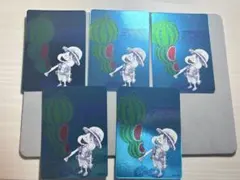 ONE PIECE 尾田栄一郎 イラストカード 5枚セット