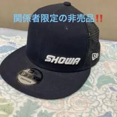 限定、非売品‼️NEWERA SHOWAキャップ