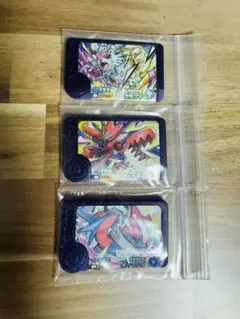 ポケモンフレンダピック3枚セット (ガチグマ・ハッサム・ボーマンダ)