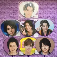 嵐 松本潤 ミニうちわ 7枚 セット