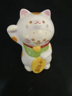 開運 Sirotan 招き猫 貯金箱 しろたん 着ぐるみ 猫 白猫 置物 宝くじ