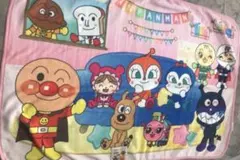 アンパンマン ひざ掛け 70 70×100 ブランケット ハーフケット