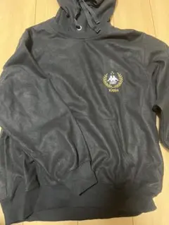 Kappa ブラック フード付きパーカー