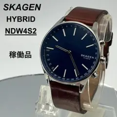 稼働品 SKAGEN 腕時計 NDW4S2 スカーゲン ハイブリッド クォーツのサムネイル