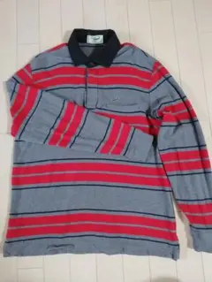 【大幅値下げ】クロコダイル　古着　ラガーシャツ　ポロシャツ　ヴィンテージ