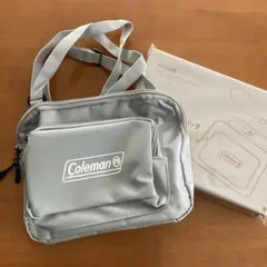 smart 7月号 付録 Coleman 2層式ショルダーバッグ 未使用品