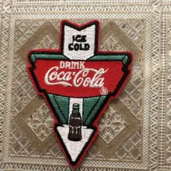 Coca-Cola ロゴ刺繍ワッペン①/アイロンタイプ