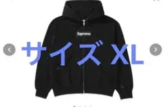 Supreme × MM6 Box Logo Zip Up パーカー L - メルカリ