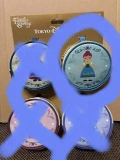 ディズニー　シー　アナ雪　ファンタジースプリングス　ポーチ　アナ　エルサ