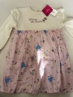 新品未使用タグ付き RELA ディズニープリンセス　ワンピース 110cm