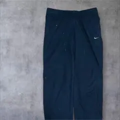 Nike ナイキ ネイビー ジャガーパンツ ワンポイントロゴ