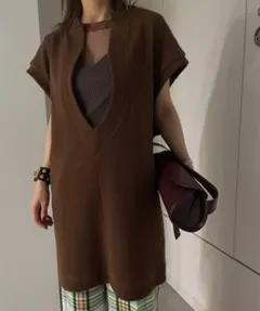 MESH LAYERED WAFFLE TUNIC TOP アメリ Ameri MESH LAYERED WAFFLE TUNIC TOP ホワイト - メルカリ
