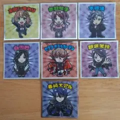 にじさんじマンシール7枚セット/ビックリマンチョココラボ/にじさんじマンチョコ