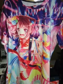 BanG Dream!ポッピンパーティー！戸山香澄！フルグラフィックTシャツ