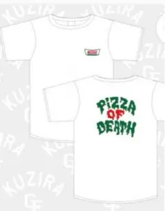 KUZIRA Tシャツpizza of death XLサイズ KUZIRA クジラ Tシャツ pizza of death L - メルカリ