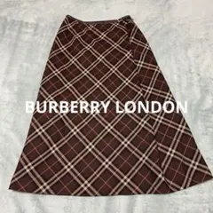 Burberry London バーバリーロンドン ロングスカートノバチェック