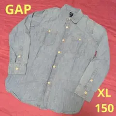 GAP キッズ デニムシャツ 長袖 XL 150cm