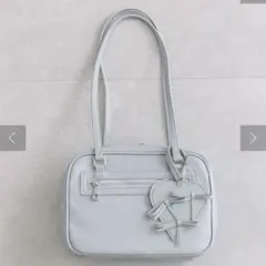 OLIVE des OLIVE リボンハートポーチ付きボストンバッグ