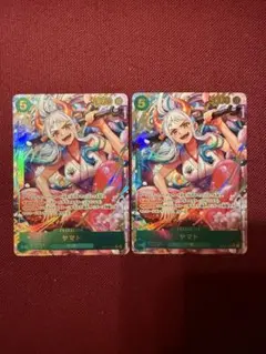 美品　ワンピース　カード　ヤマト　op01 121 sec パラレル　2枚のサムネイル