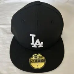 59FIFTY ロサンゼルス・ドジャース ブラック × ホワイト