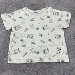 PEANUTS スヌーピー 総柄Tシャツ 90cmのサムネイル