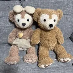 ダッフィー シェリーメイ ぬいぐるみ 2点セット