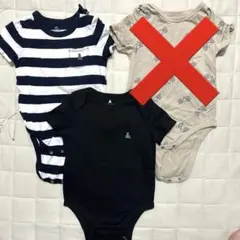 baby gap ストライプロンパース 18-24ヶ月90cm