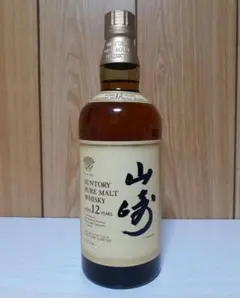 サントリー 山崎12年 750mlピュアモルト 山崎 12年 ピュアモルト 金花 - 国内最大級お酒専門の競売-Lオークション