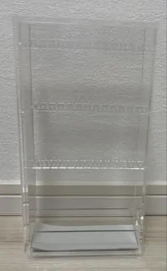 無印良品　アクリルネックレス・ピアススタンド
