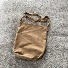 ベージュ キャンバス ショルダーバッグのサムネイル