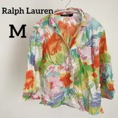 Ralph Lauren 花柄 長袖シャツ 【M】 シャツ ブラウス柄物