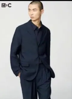 ⭐︎美品⭐︎ユニクロC 感動ジャケット&感動タックパンツ　セットアップ