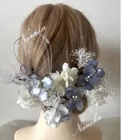 アメリカンフラワー♪ドライフラワー♪成人式♪結婚式♪卒業式♪水引♪和玉♪チュール